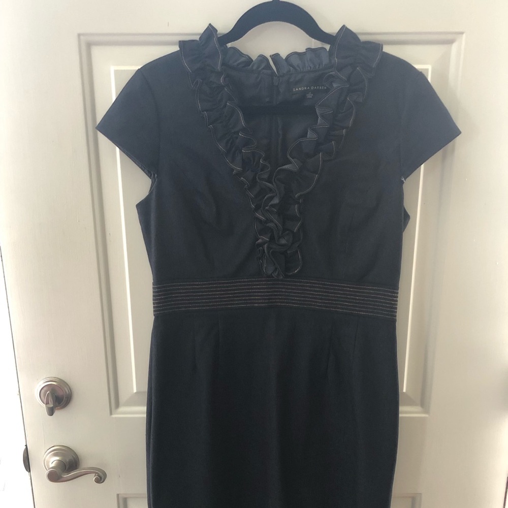 Sandra Darren Denim Dress